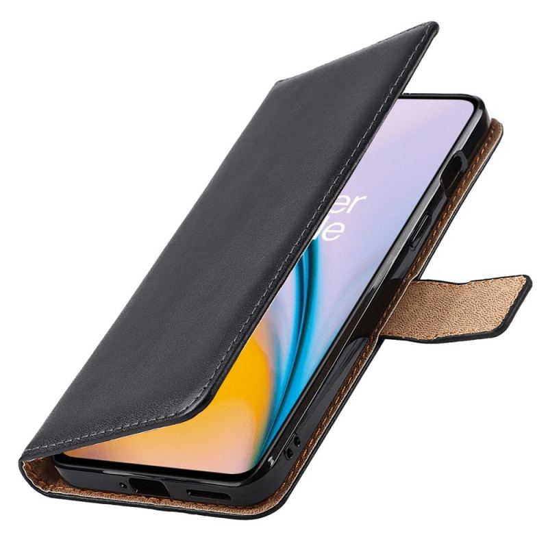 Housse OnePlus Nord 2 5G Cuir Véritable