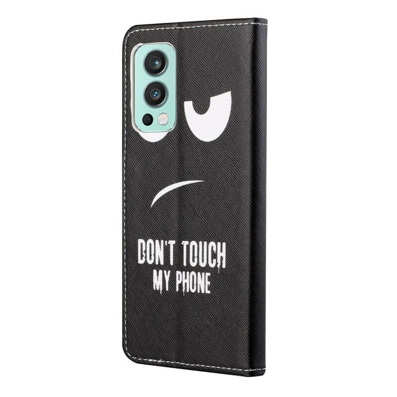 Housse OnePlus Nord 2 5G Don't Touch My Phone