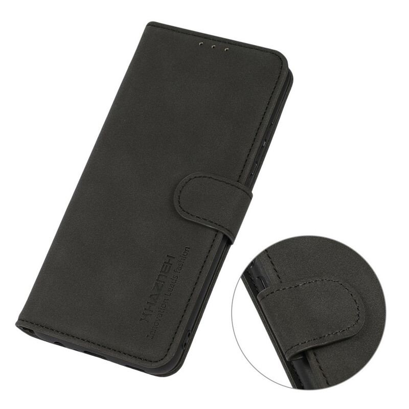 Housse OnePlus Nord 2 5G Effet Cuir Fashion KHAZNEH