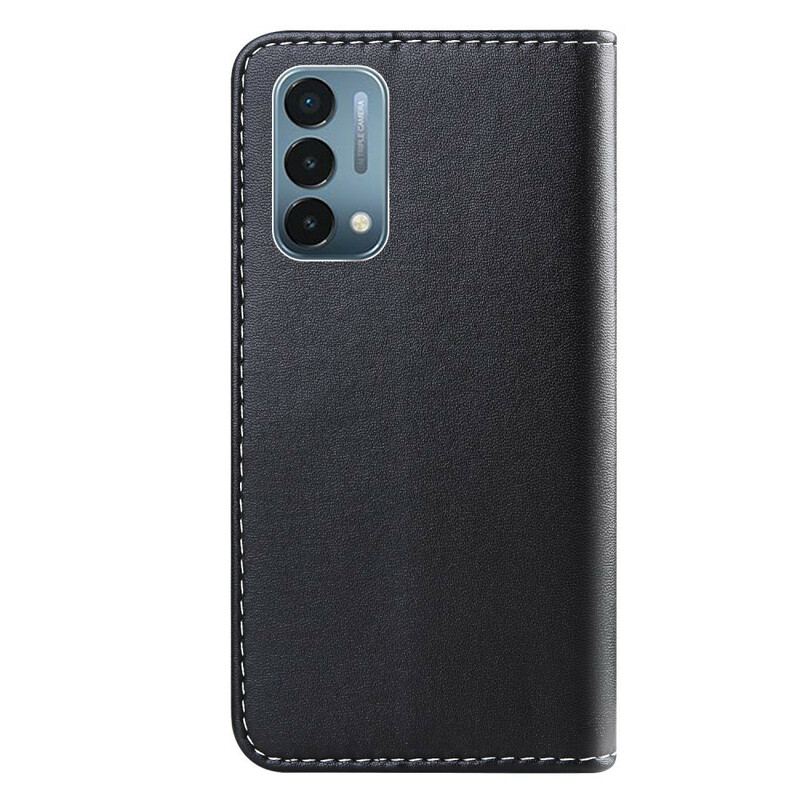 Housse OnePlus Nord 2 5G Effet Cuir Tricolore