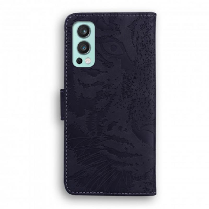 Housse OnePlus Nord 2 5G Empreinte Face de Tigre