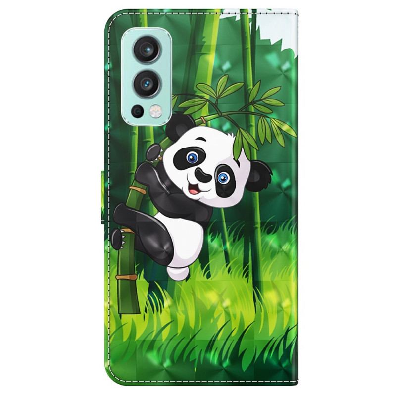 Housse OnePlus Nord 2 5G Panda et Bambou