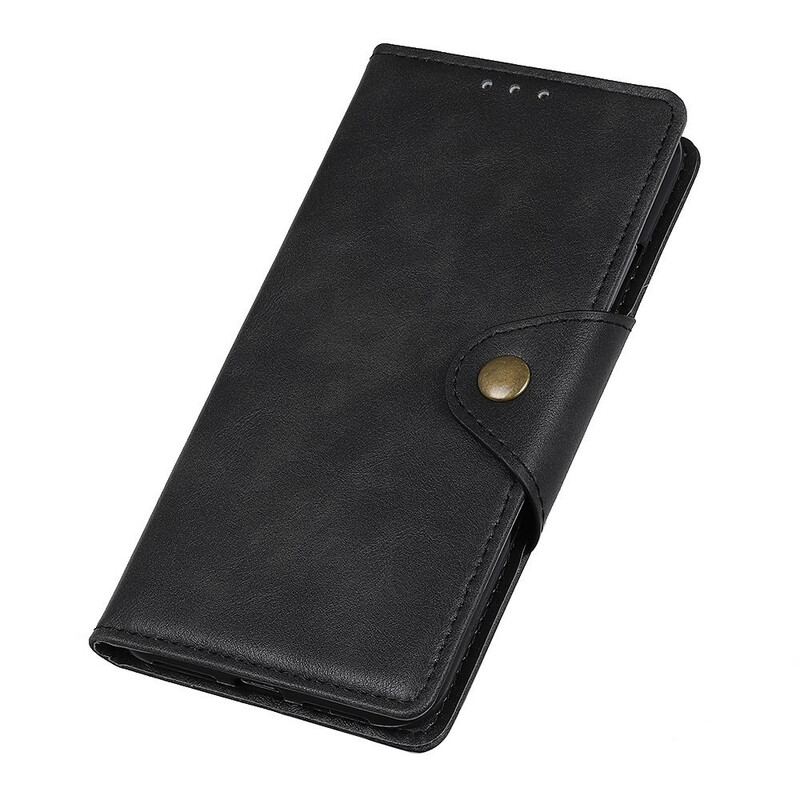 Housse OnePlus Nord 2 5G Simili Cuir Bouton