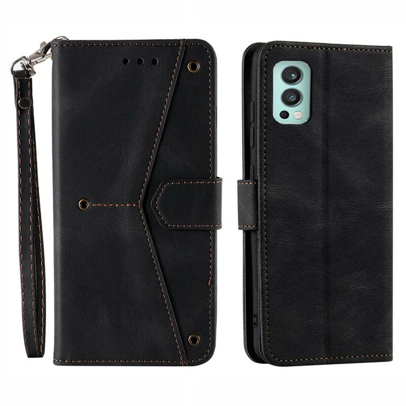 Housse OnePlus Nord 2 5G Skin-Touch Coutures