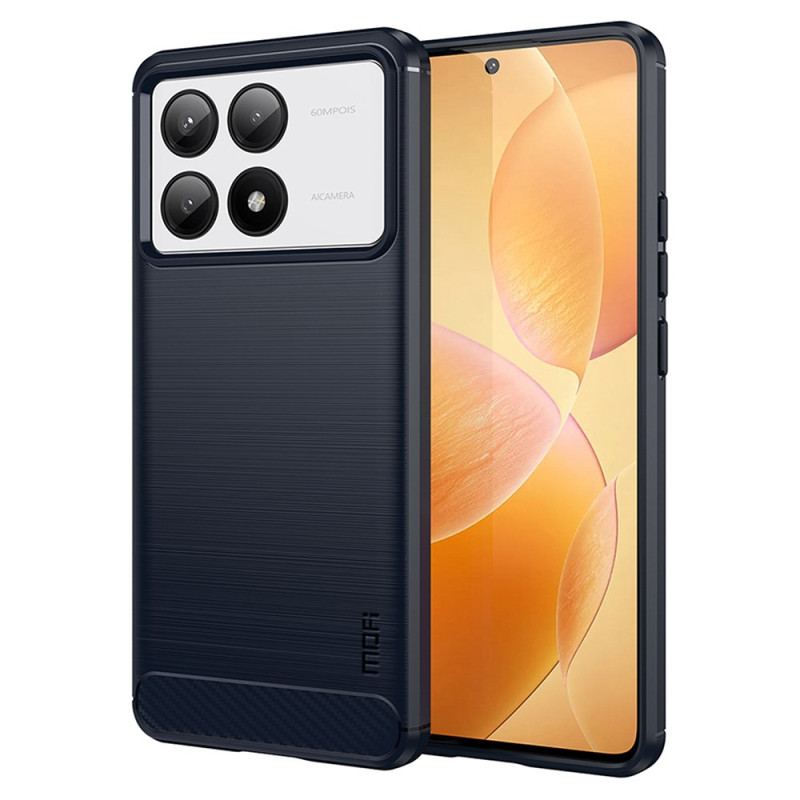 Coque Poco X6 Pro 5G Fibre Carbone Brossée MOFI