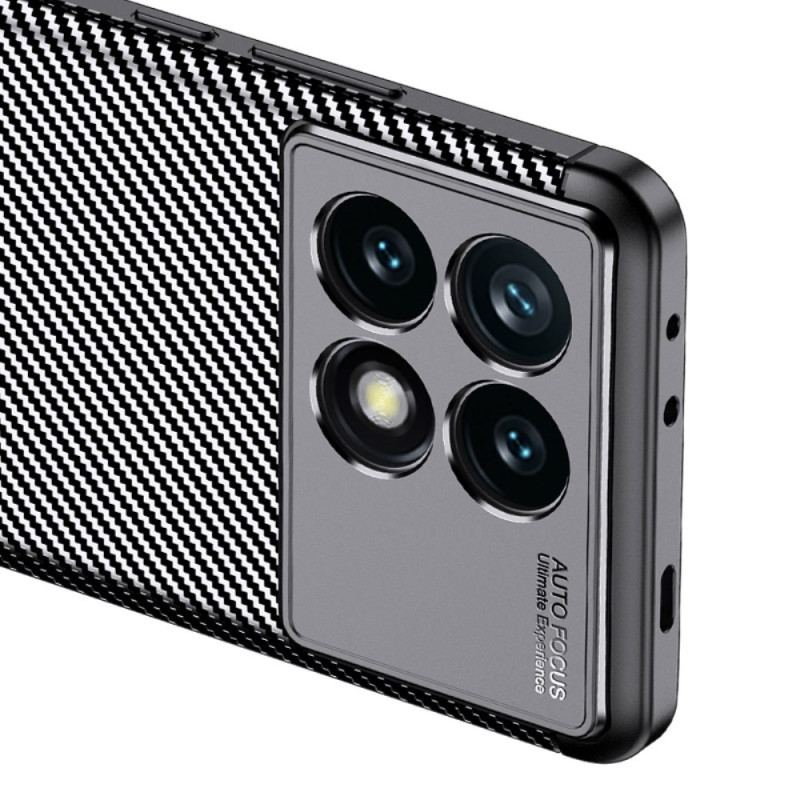 Coque Poco X6 Pro 5G Fibre de Carbone Flexible