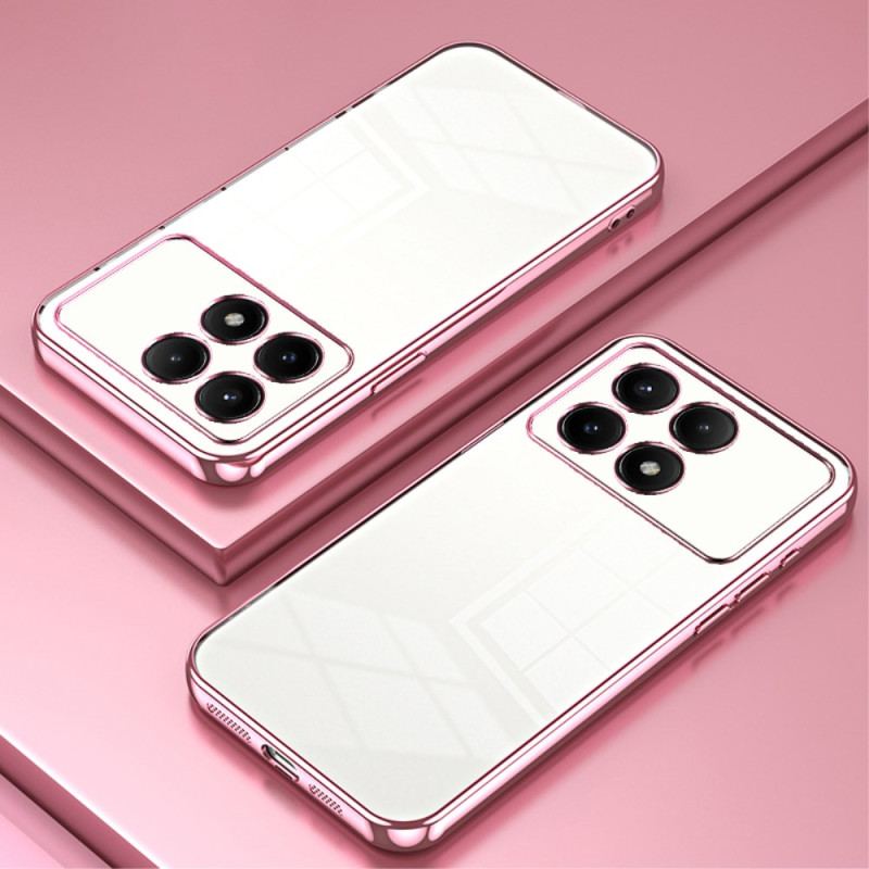 Coque Poco X6 Pro 5G Rebords Style Métal