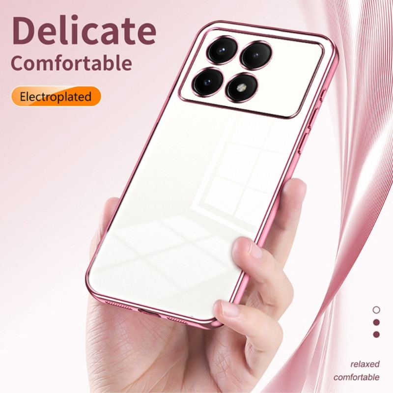 Coque Poco X6 Pro 5G Rebords Style Métal