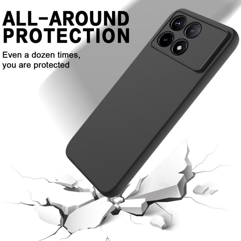 Coque Poco X6 Pro 5G Silicone Liquide à Lanière