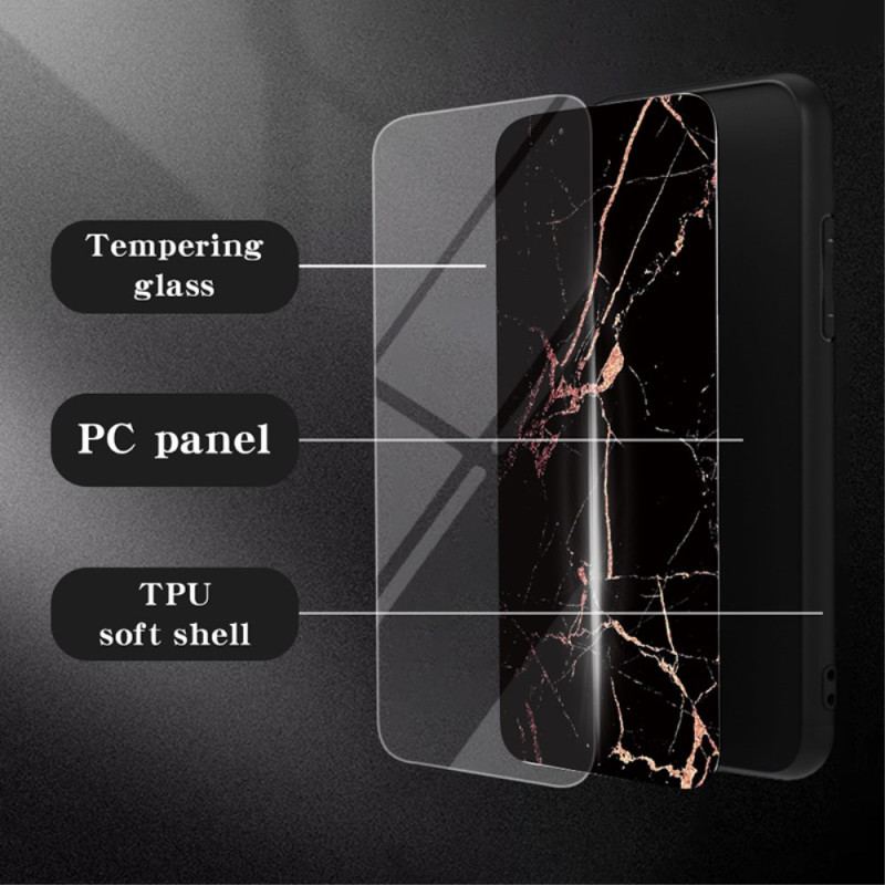 Coque Poco X6 Pro 5G Verre Trempé Marbre