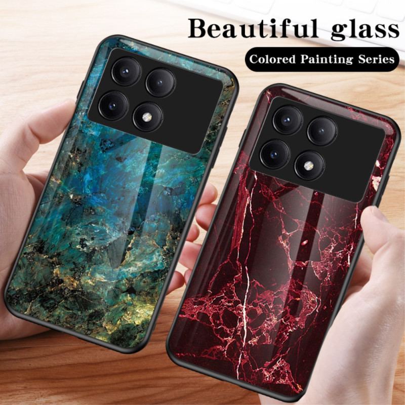 Coque Poco X6 Pro 5G Verre Trempé Marbre