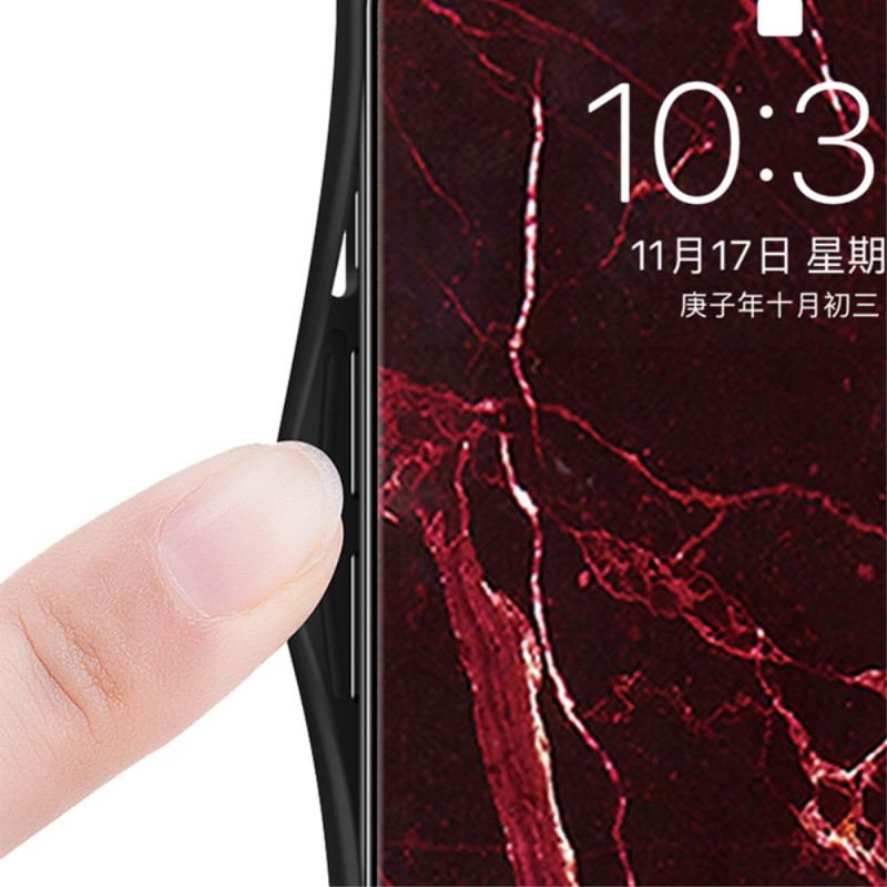 Coque Poco X6 Pro 5G Verre Trempé Marbre