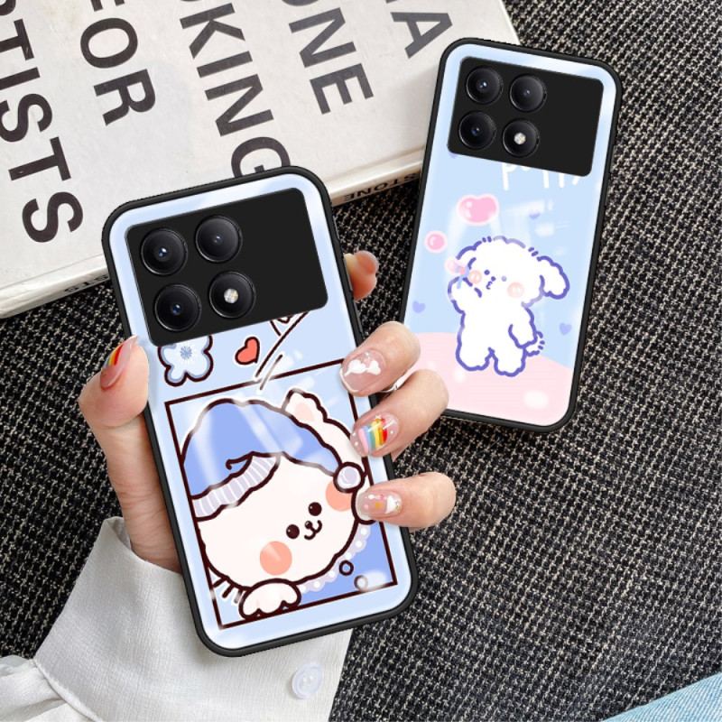 Coque Poco X6 Pro 5G Verre Trempé Motif de Dessin Animé