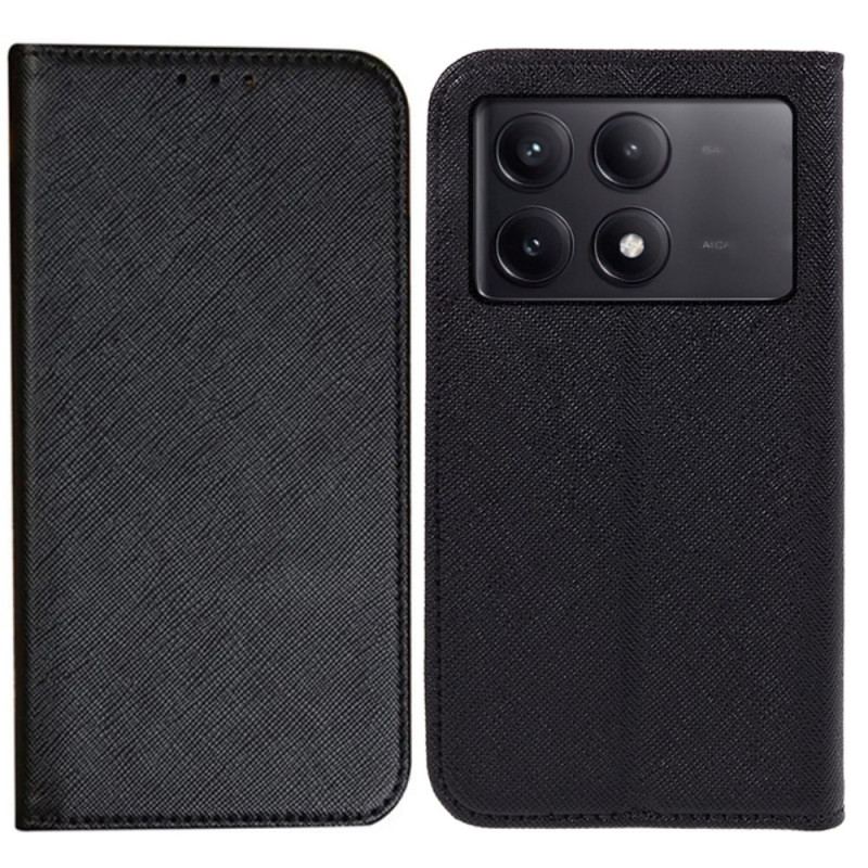 Flip Cover Poco X6 Pro 5G Texture Croisée