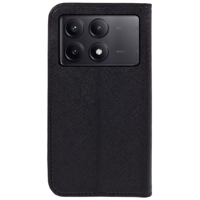 Flip Cover Poco X6 Pro 5G Texture Croisée