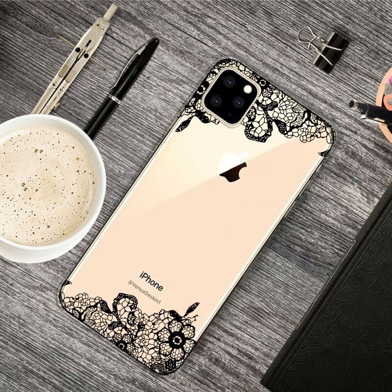 Coque iPhone 11 Pro Dentelle Fine