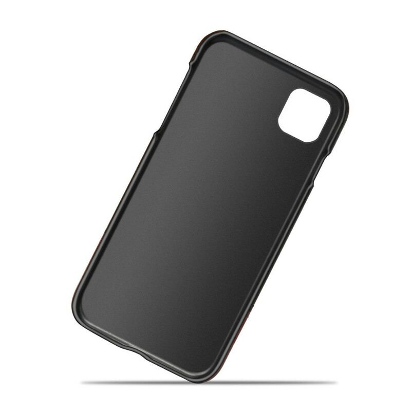 Coque iPhone 11 Pro Effet Cuir Bicolore KSQ