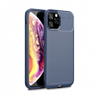 Coque iPhone 11 Pro Flexible Texture Fibre Carbone