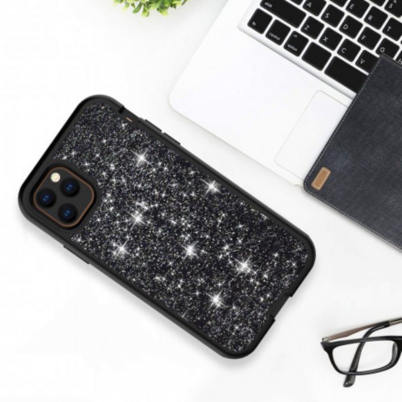 Coque iPhone 11 Pro Hybride  Paillettes