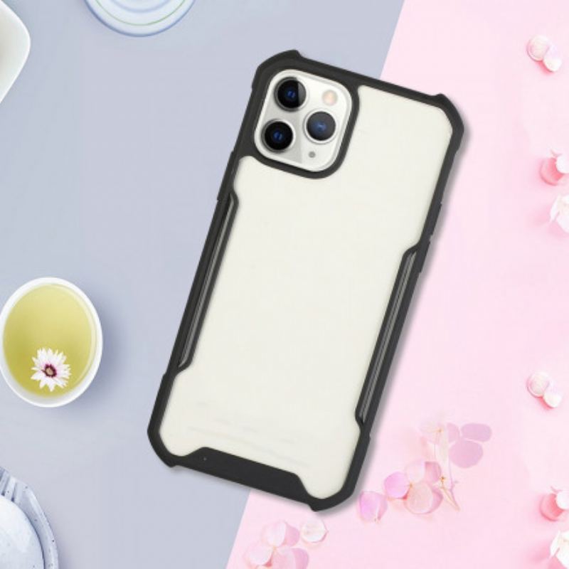 Coque iPhone 11 Pro Hybride Rebords Colorés