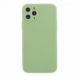 Coque iPhone 11 Pro Silicone Mat Pure Color