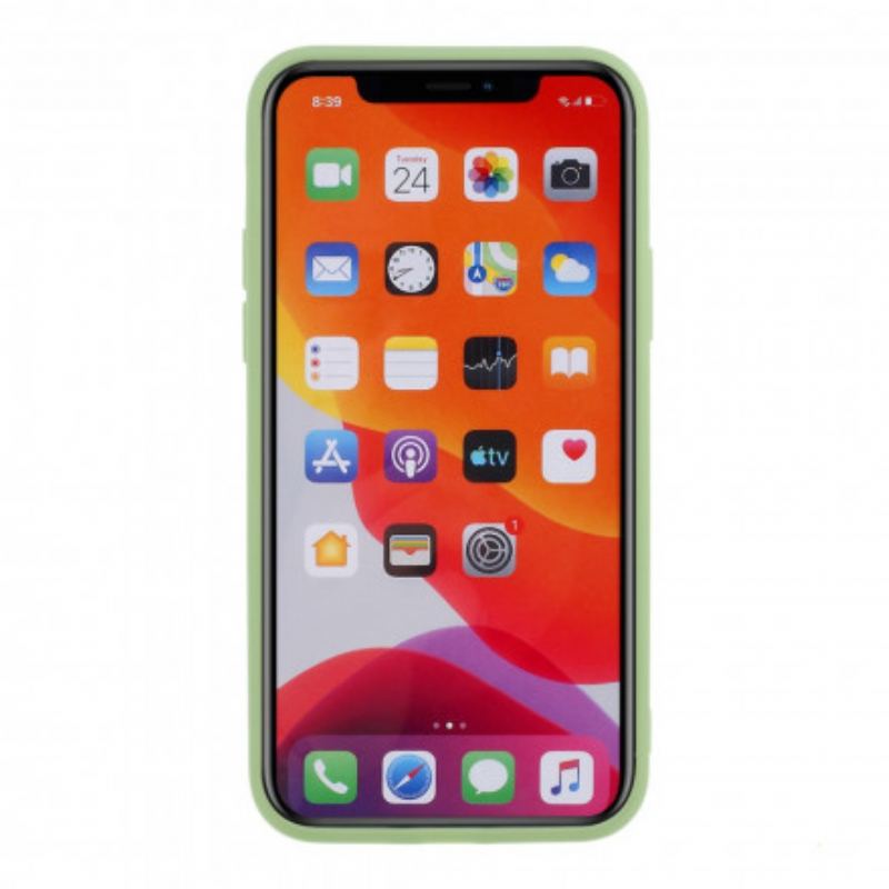 Coque iPhone 11 Pro Silicone Mat Pure Color