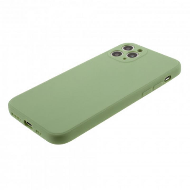 Coque iPhone 11 Pro Silicone Mat Pure Color