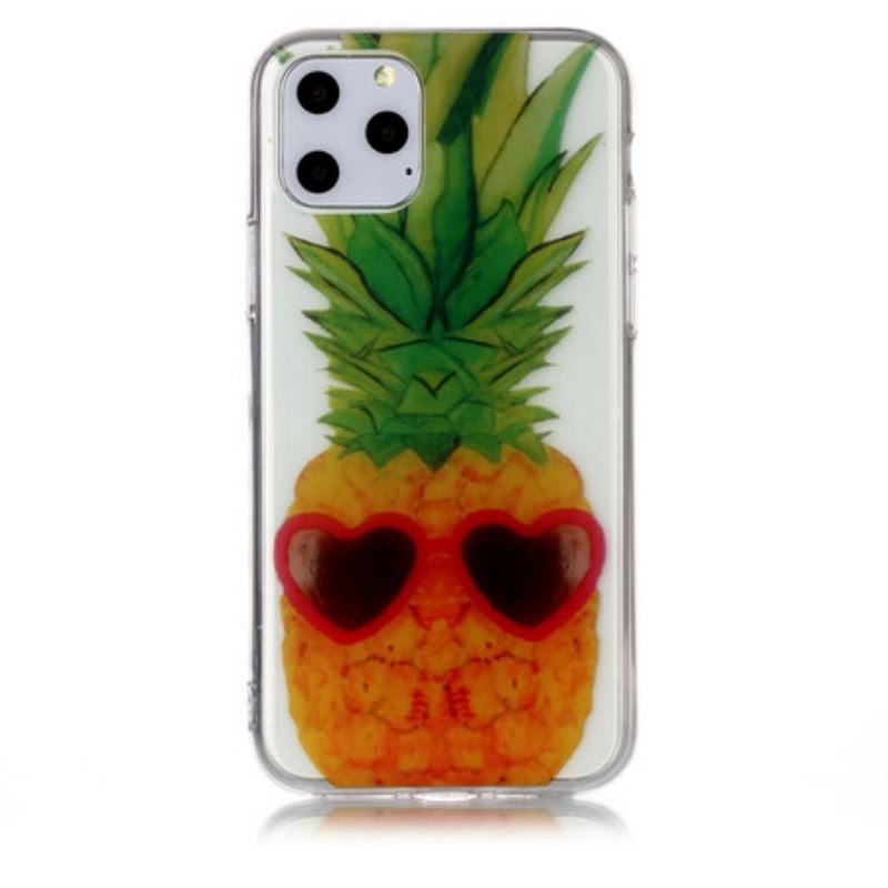 Coque iPhone 11 Pro Transparente Incognito Ananas