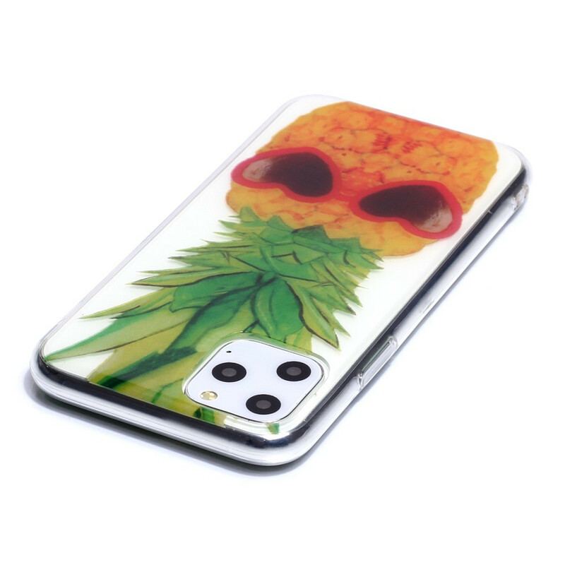 Coque iPhone 11 Pro Transparente Incognito Ananas