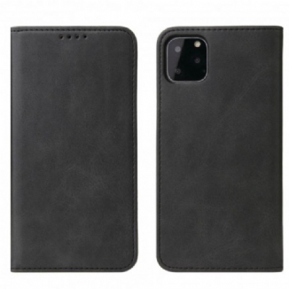 Flip Cover iPhone 11 Pro Effet Cuir Business Style Plus