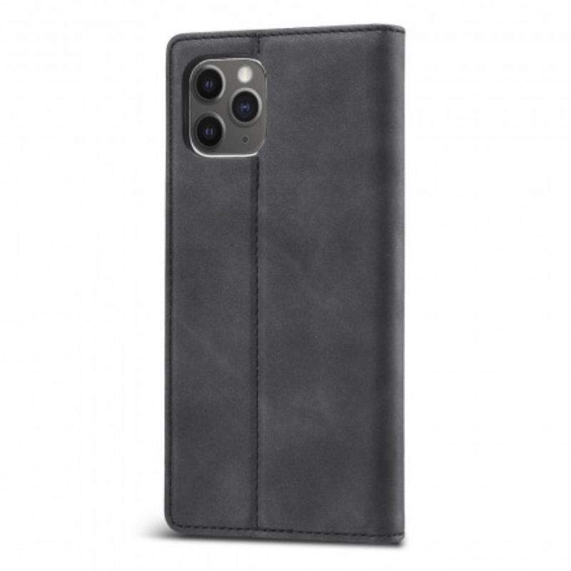 Flip Cover iPhone 11 Pro LC.IMEEKE Effet Cuir