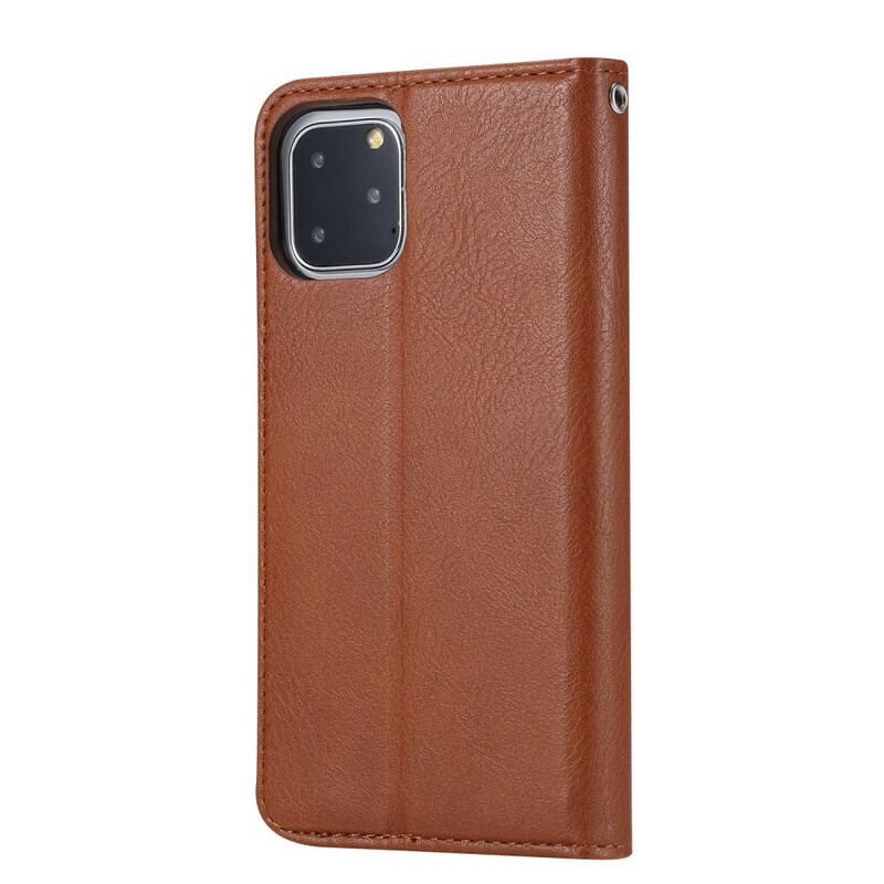 Flip Cover iPhone 11 Pro Simili Cuir Porte-Cartes