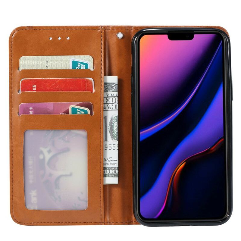 Flip Cover iPhone 11 Pro Simili Cuir Porte-Cartes