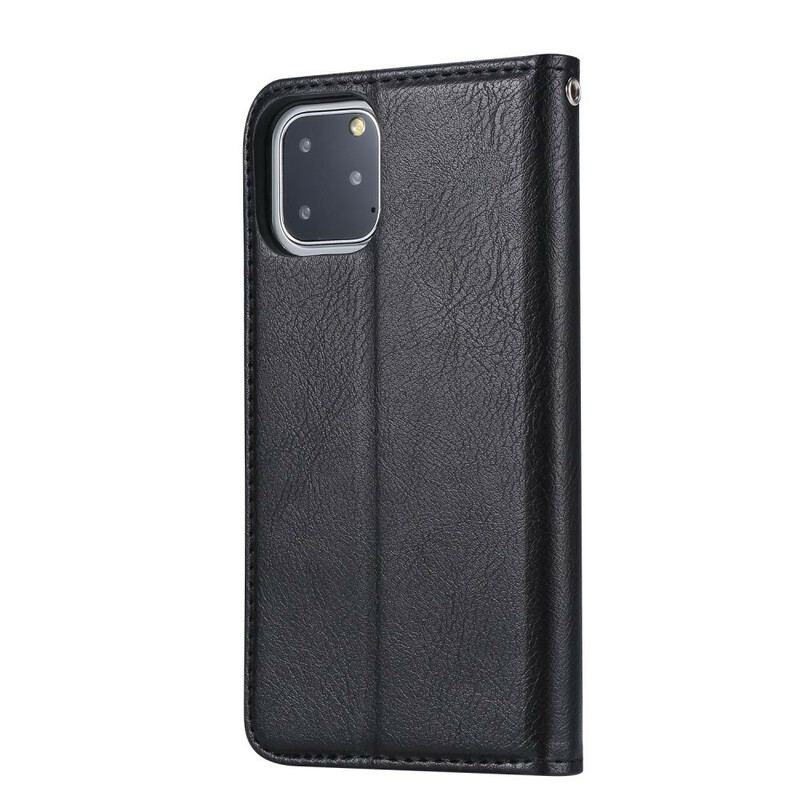 Flip Cover iPhone 11 Pro Simili Cuir Porte-Cartes