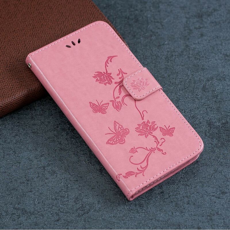 Housse iPhone 11 Pro Floral à Lanière