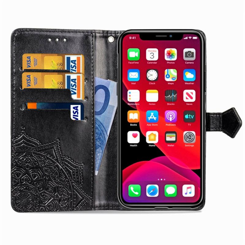 Housse iPhone 11 Pro Mandala Moyen Age