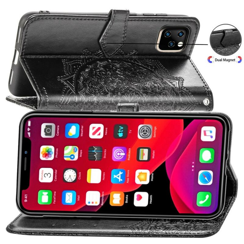 Housse iPhone 11 Pro Mandala Moyen Age