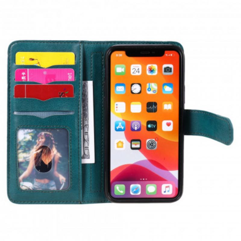 Housse iPhone 11 Pro Multi-fonctions 10 Porte-Cartes