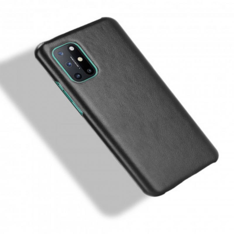 Coque OnePlus 8T Effet Cuir Litchi Performance