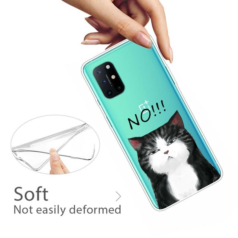 Coque OnePlus 8T Le Chat Qui Dit Non