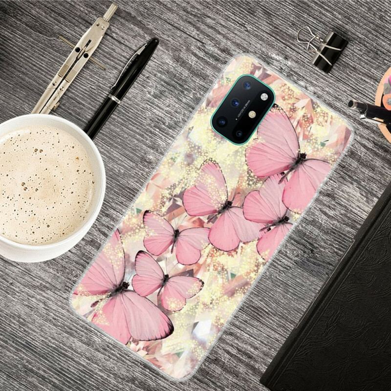 Coque OnePlus 8T Papillons Papillons