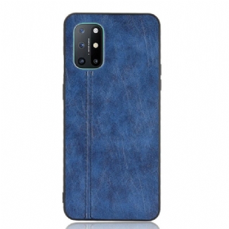 Coque OnePlus 8T Style Cuir Coutures