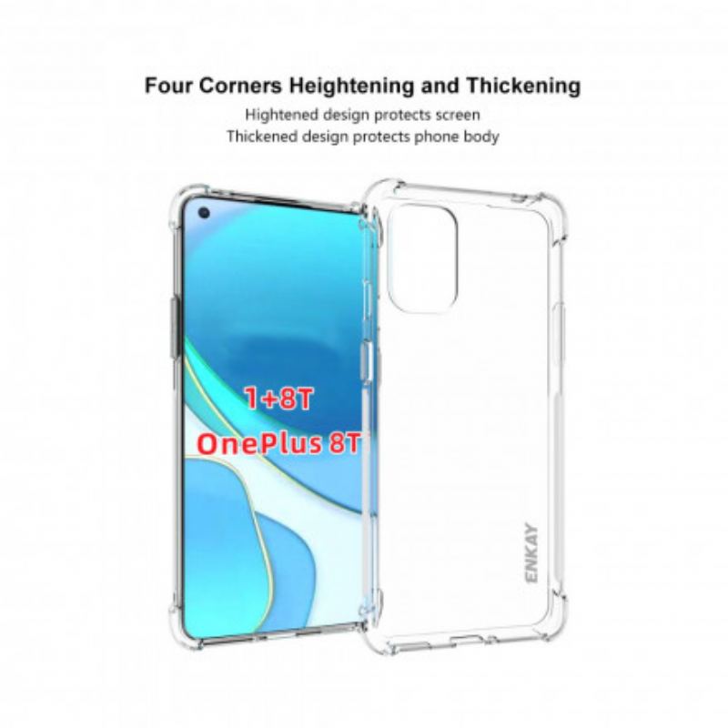 Coque OnePlus 8T Transparente ENKAY