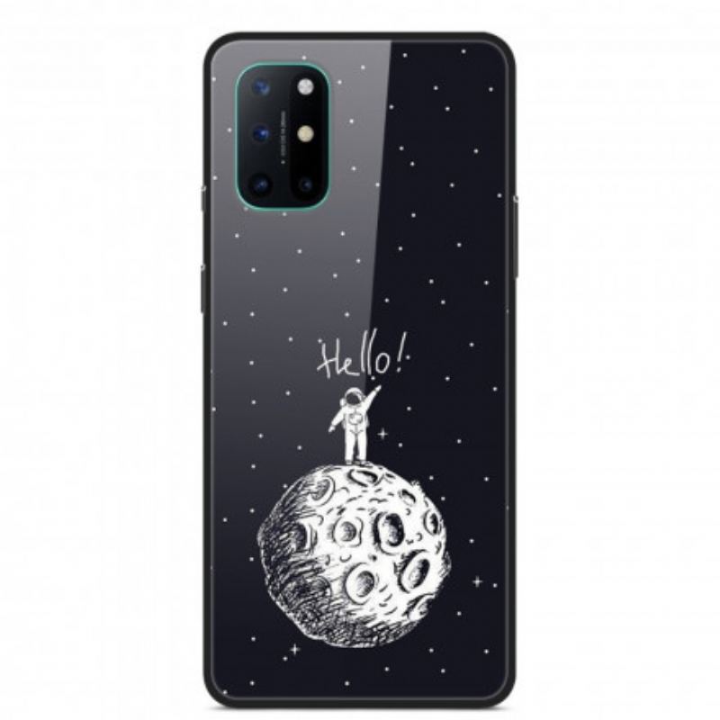 Coque OnePlus 8T Verre Trempé Lune Hello