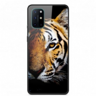 Coque OnePlus 8T Verre Trempé Tigre Réaliste