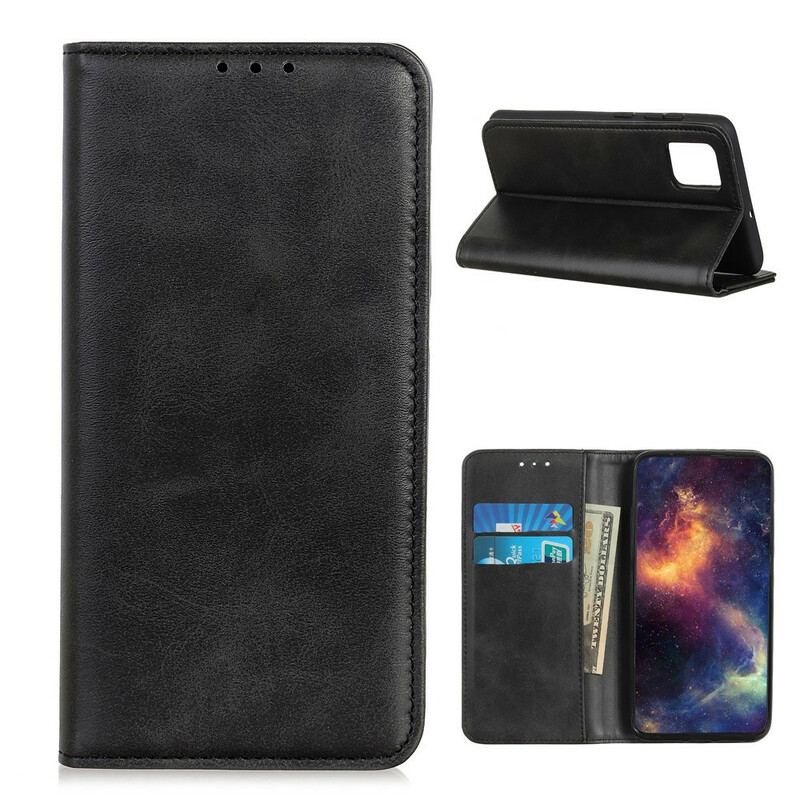 Flip Cover OnePlus 8T Cuir Fendu Sobre