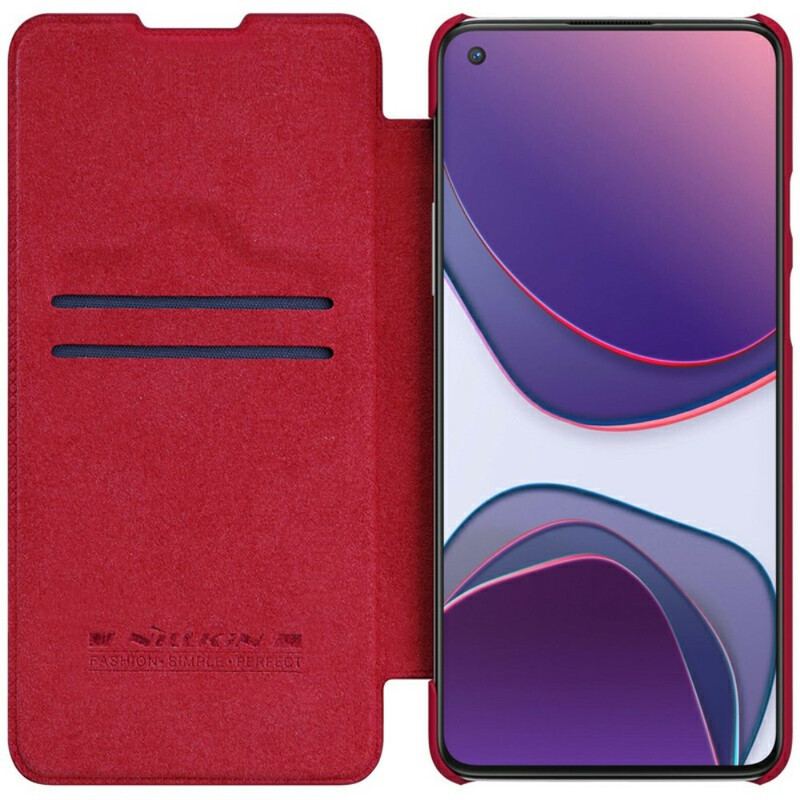 Flip Cover pour OnePlus 8T Nillkin Qin Series