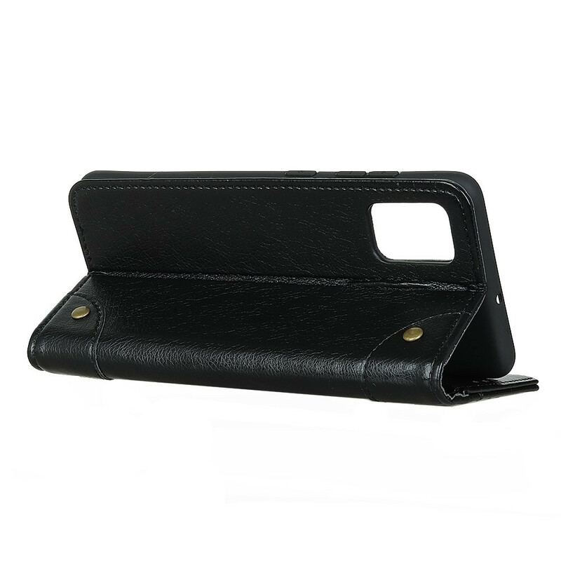 Flip Cover OnePlus 8T Style Cuir Nappa