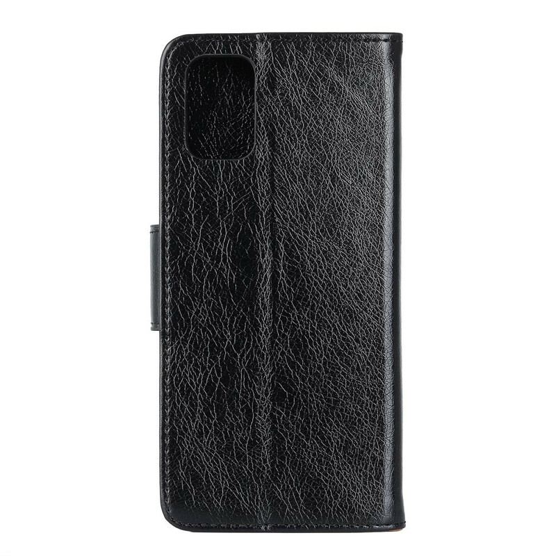 Housse OnePlus 8T Cuir Nappa Fendu