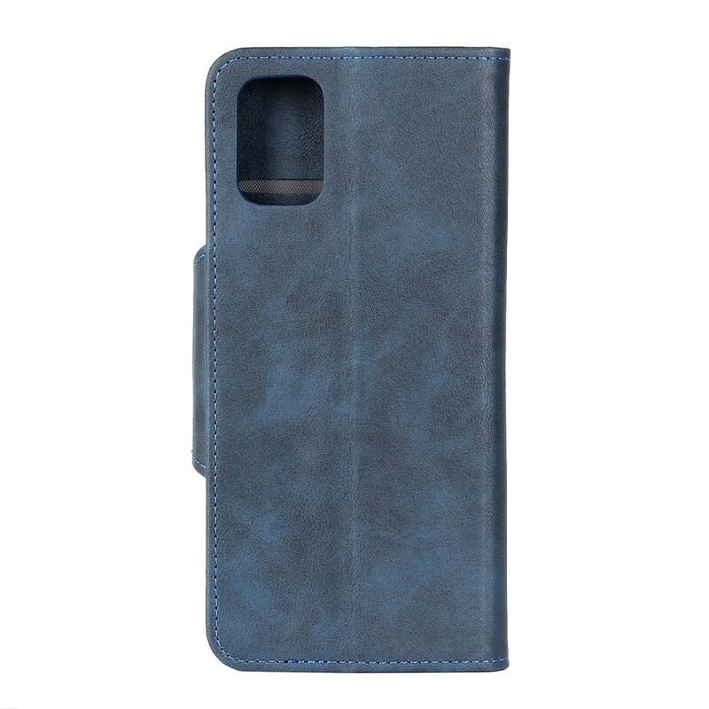 Housse OnePlus 8T Simili Cuir Bouton